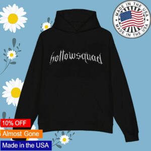 Hollowsquad La Store Merch Chrome Spine Black Hoodie