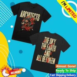 Architects Merch Store Wolf Tattoo Tee
