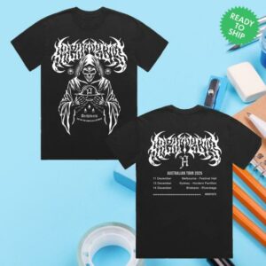 Architects Merch Store Hands Off The Reaper Black Tour Tee