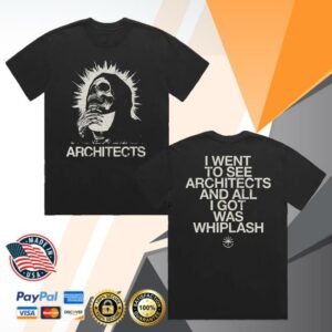 Architects Merch Store All I Got Was Whiplash Tshirt