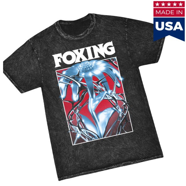 Foxing The Band Store Merch Chrome Bloom Shirt Foxing The Band Store Merch Chrome Bloom Shirt
