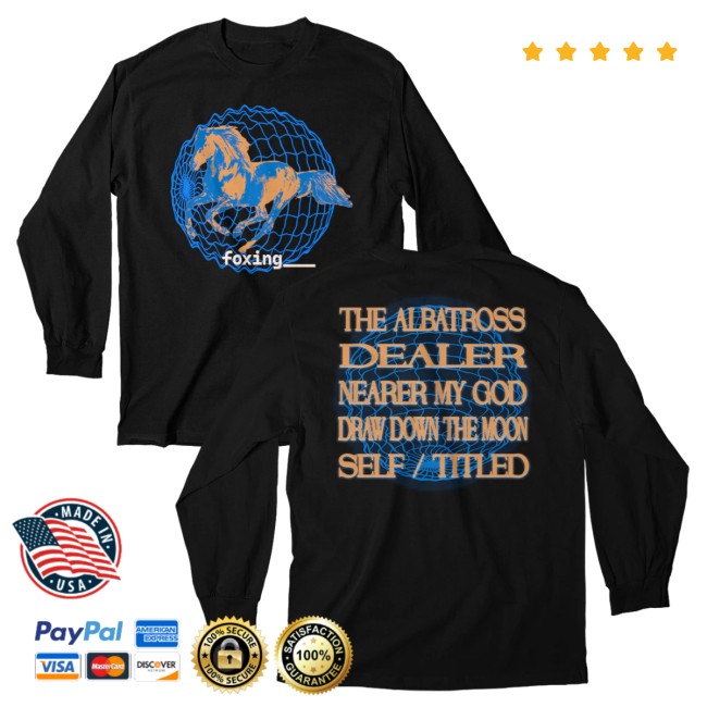 Foxing The Band Store Merch Horse Sphere Long Sleeve Foxing The Band Store Merch Horse Sphere Long Sleeve