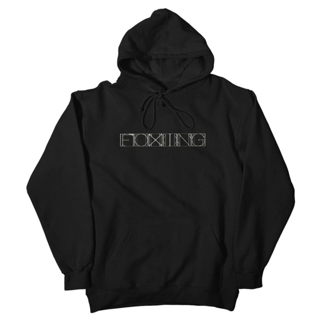 Foxing The Band Store Merch Blocks Hoodie Foxing The Band Store Merch Blocks Hoodie