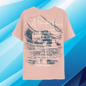 Dermot Kennedy Store Merch A Promised Return Tour Tee Pink