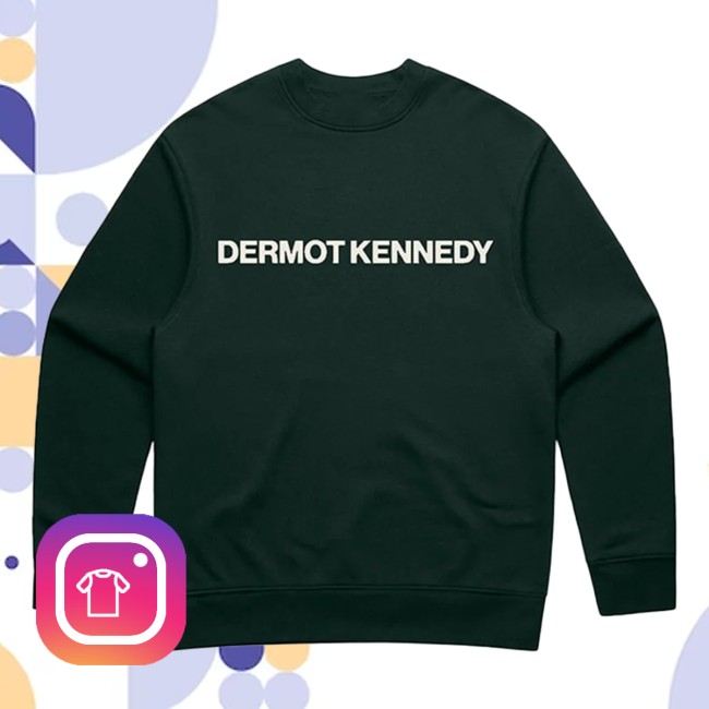 Dermot Kennedy Store Merch A Promised Return Tour Crewneck Pine Green Dermot Kennedy Store Merch A Promised Return Tour Crewneck Pine Green