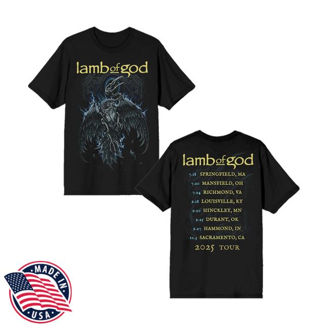 Lamb Of God Merch Store Hbb Electric Admat Itin Tee Lamb Of God Merch Store Hbb Electric Admat Itin Tee