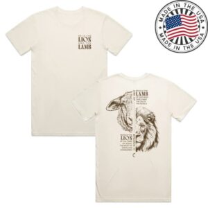 Tpusa Merch Store Lion And Lamb Tee