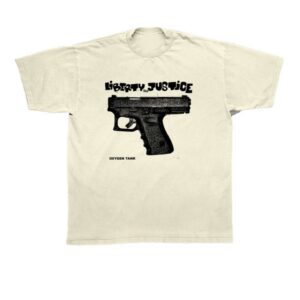 Friends Family Forever Merch Store Liberty & Justice Oxygen Tank Shirt