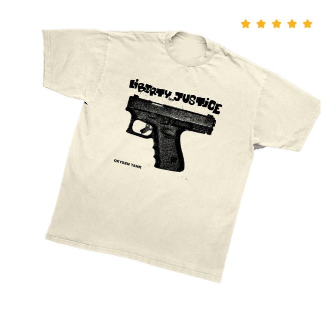 Friends Family Forever Merch Store Liberty & Justice Oxygen Tank Shirt Friends Family Forever Merch Store Liberty & Justice Oxygen Tank Shirt