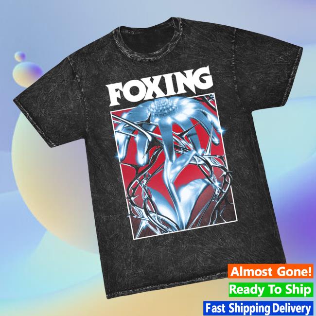 Foxing The Band Merch Store Chrome Bloom Shirt Foxing The Band Merch Store Chrome Bloom Shirt