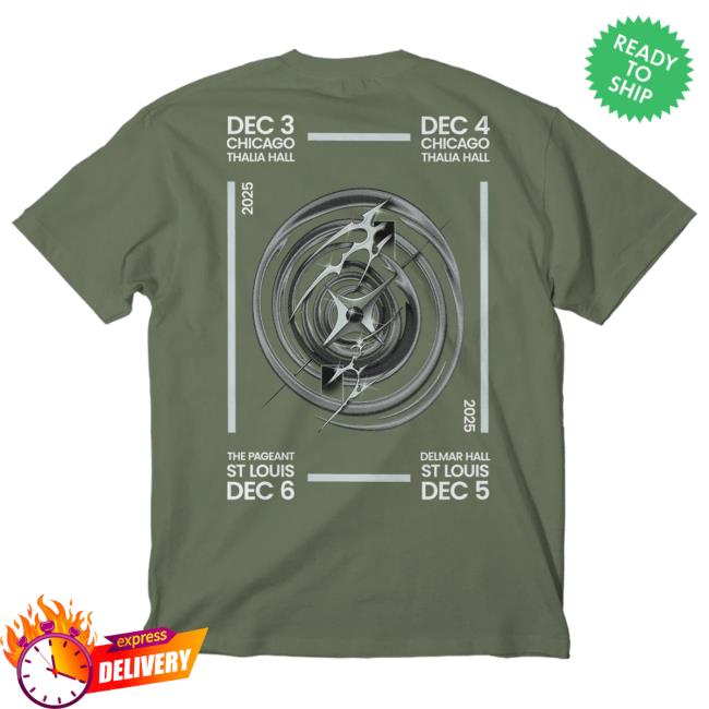 Foxing The Band Merch Store December 2025 Shirt Foxing The Band Merch Store December 2025 Shirt