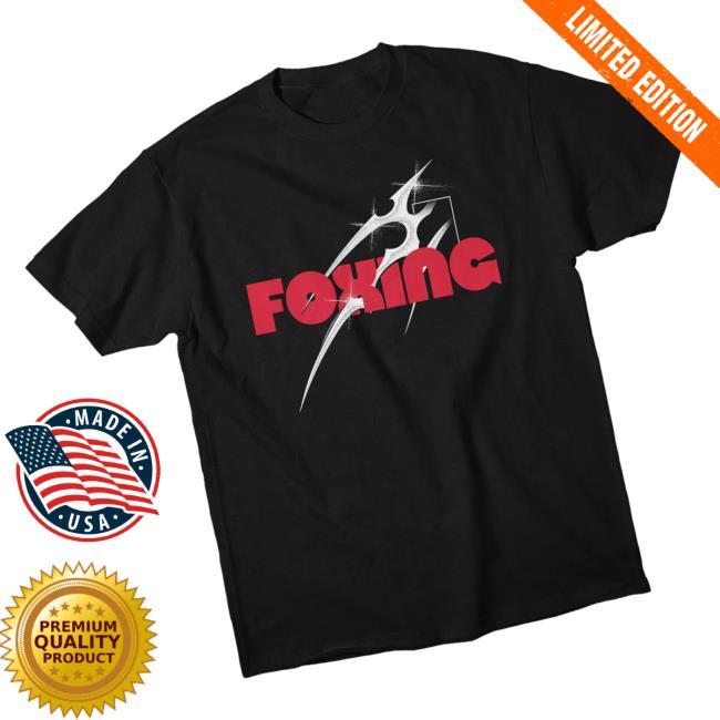 Foxing The Band Merch Store Sharp Object Shirt Foxing The Band Merch Store Sharp Object Shirt