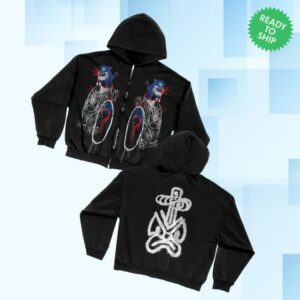 21 Savage Merch Store Whtts Zip Up Hoodie