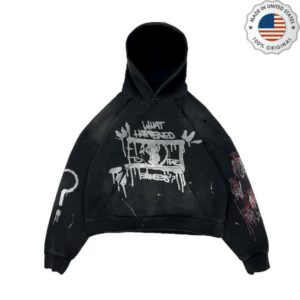21 Savage Merch Store Whtts Paint Splatter Hoodie