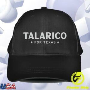 James Talarico Merch Store Talarico For Texas Black Baseball Cap