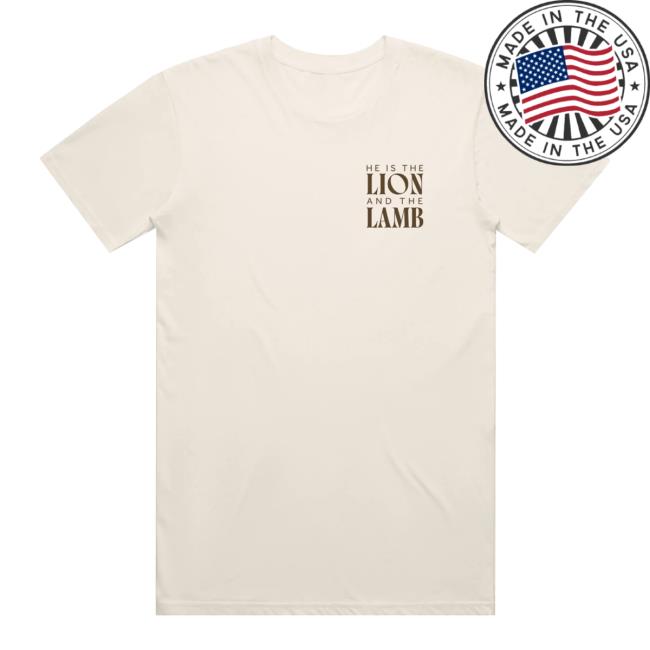 Tpusa Merch Store Shop Lion And Lamb Tee Tpusa Merch Store Shop Lion And Lamb Tee