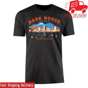 Dark Horse Coffee Roasters Sore Merch Skyline T-Shirt