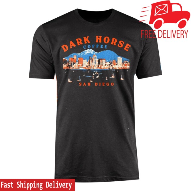 Dark Horse Coffee Roasters Sore Merch Skyline T-Shirt Dark Horse Coffee Roasters Sore Merch Skyline T-Shirt