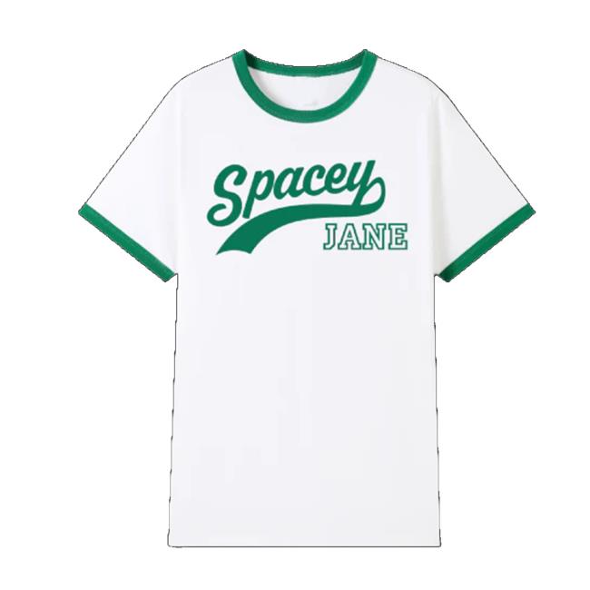 Spacey Jane Merch Store Lettered Ringer Tee Spacey Jane Merch Store Lettered Ringer Tee