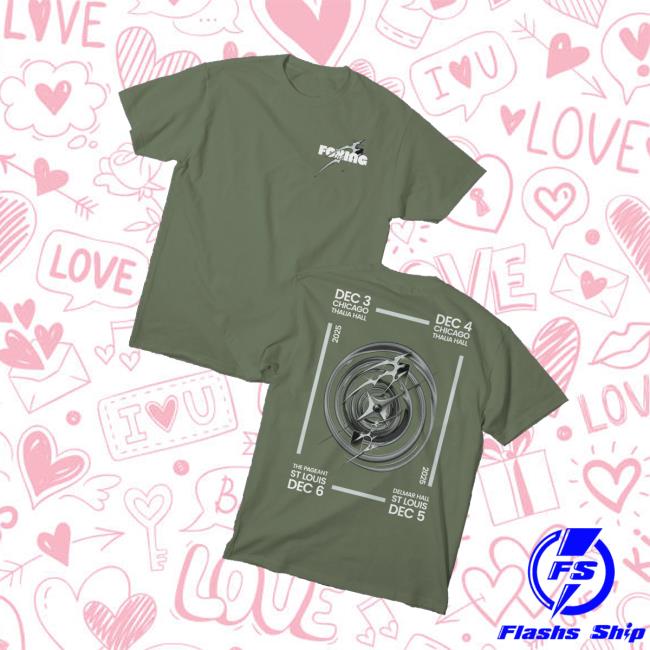 Foxing The Band Merch Store Shop December 2025 Shirt Foxing The Band Merch Store Shop December 2025 Shirt