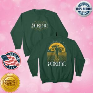 Foxing The Band Merch Store The World Crewneck