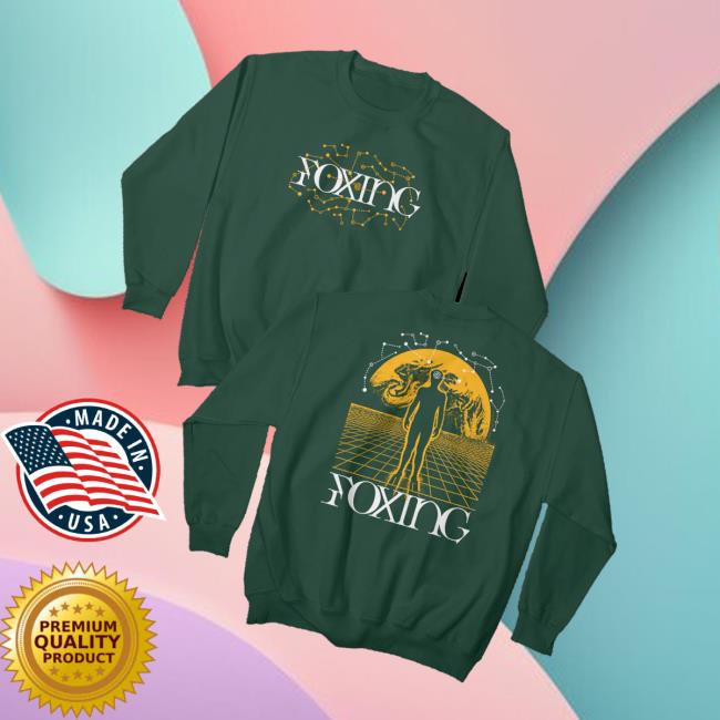 Foxing The Band Merch Store The World Crewneck Foxing The Band Merch Store The World Crewneck