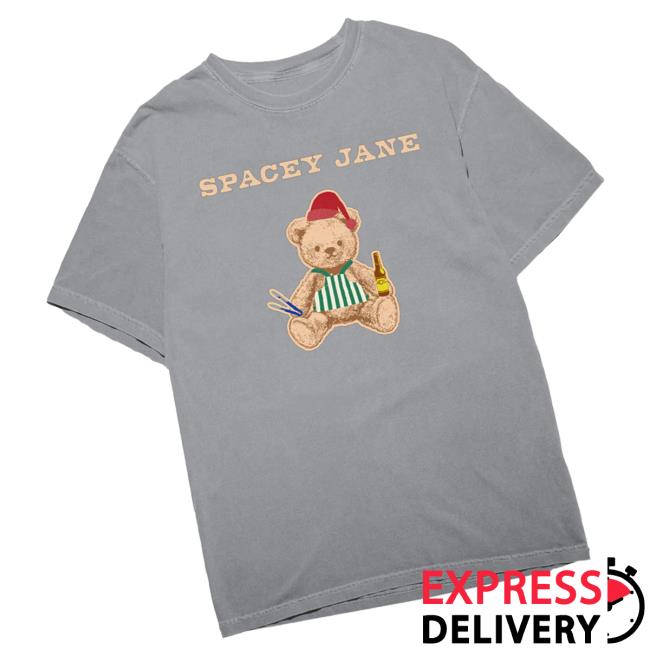 Spacey Jane Merch Store Holiday Bear Bbq Tee Spacey Jane Merch Store Holiday Bear Bbq Tee