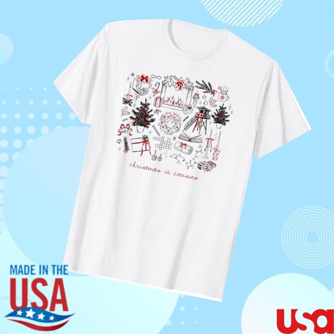 The Summer I Turned Pretty Merch Store The Summer I Turned Pretty Holiday Christmas In Cousins T-Shirt The Summer I Turned Pretty Merch Store The Summer I Turned Pretty Holiday Christmas In Cousins T-Shirt