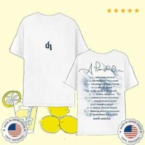 Dermot Kennedy Merch Store A Promised Return Tour Tee