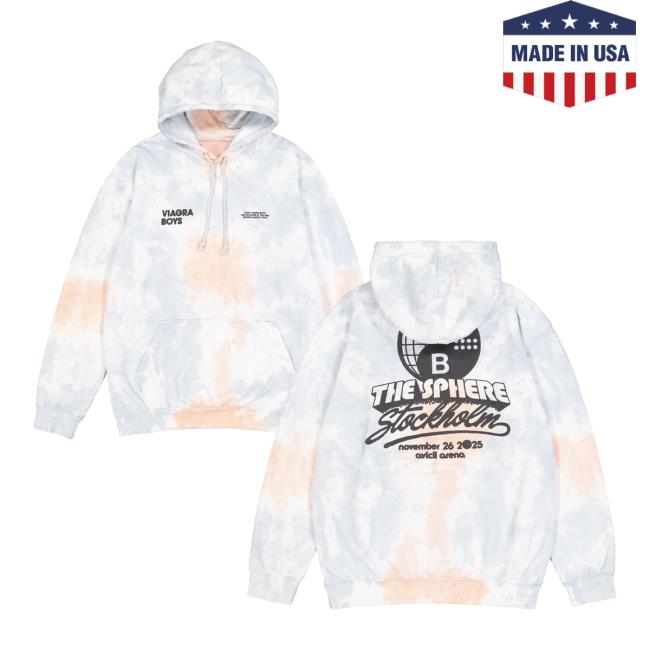 Viagra Boys Merch The Sphere Hoodie Viagra Boys Merch The Sphere Hoodie
