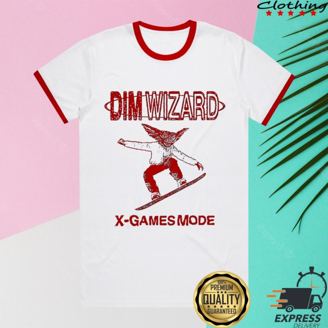 Dim Wizard Bandcamp Store Merch X-Games Mode Ringer T-Shirt Dim Wizard Bandcamp Store Merch X-Games Mode Ringer T-Shirt