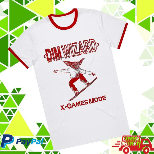 Dim Wizard Bandcamp Store Merch X-Games Mode Ringer T-Shirt Dim Wizard Bandcamp Store Merch X-Games Mode Ringer T-Shirt