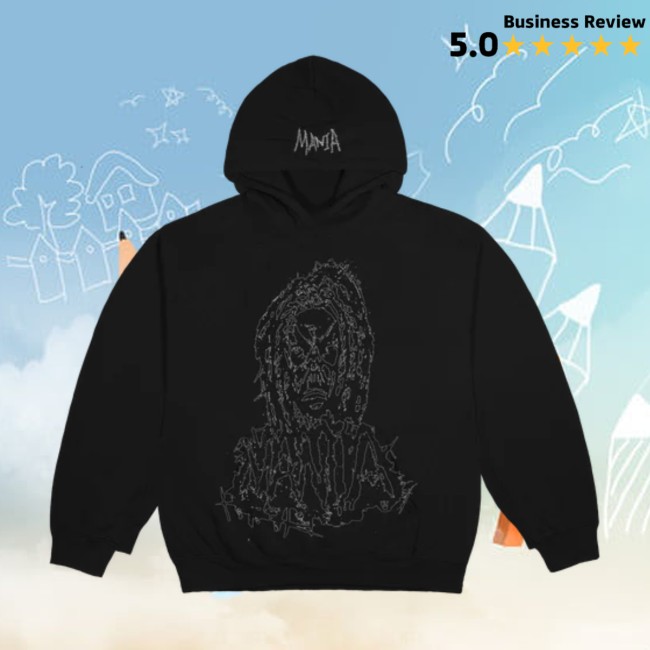 Sofaygo Store Merch Mania Skull Hoodie Black Sofaygo Store Merch Mania Skull Hoodie Black