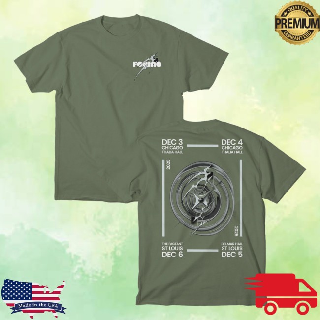 Foxing The Band Store Merch December 2025 Shirt Foxing The Band Store Merch December 2025 Shirt