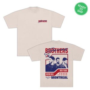Jonas Brothers Merch Store Greetings From Your Hometown Montreal Qc Tee