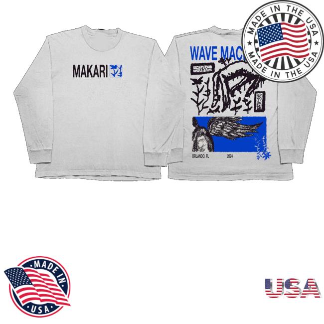 Makari Merch Store Wave Machine Long Sleeve Makari Merch Store Wave Machine Long Sleeve