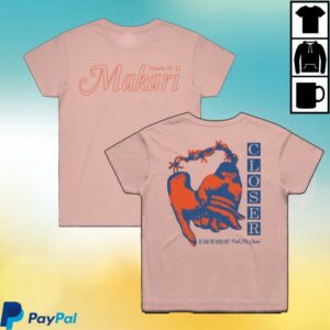 Makari Merch Store Makari Barbwire Hands Closer Shirt