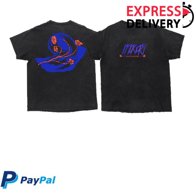 Makari Merch Store Flower + Wave T-Shirt Makari Merch Store Flower + Wave T-Shirt