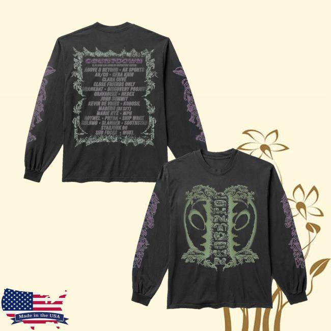 Insomniac Shop Merch Store Countdown I Come In Peace Lineup Ls Tee Insomniac Shop Merch Store Countdown I Come In Peace Lineup Ls Tee