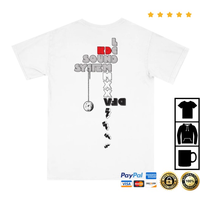 Dfa Records Store Merch Lcd Soundsystem Knockdown Center 2025 White T-Shirt Dfa Records Store Merch Lcd Soundsystem Knockdown Center 2025 White T-Shirt