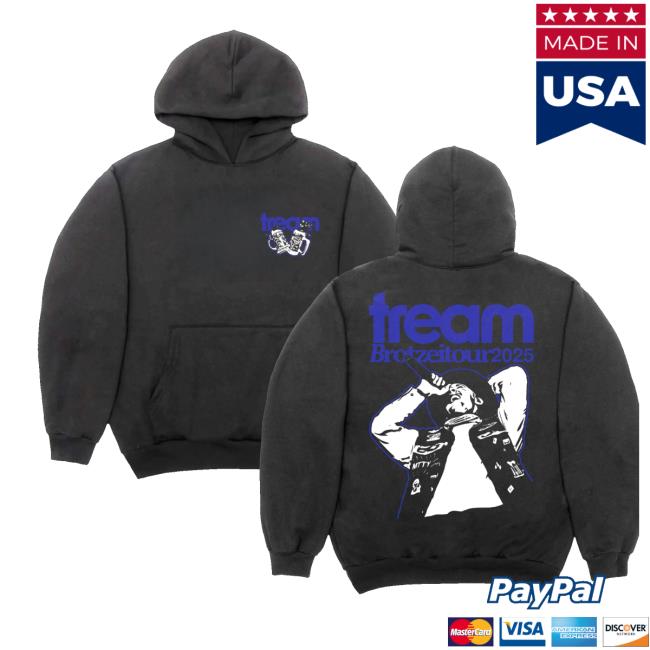 Tream Merch Store Brotzeitour Hoodie Tream Merch Store Brotzeitour Hoodie