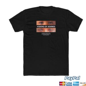 Chris Redding Music Merch Store Unisex Cotton Vision Of Sounds Album Tee