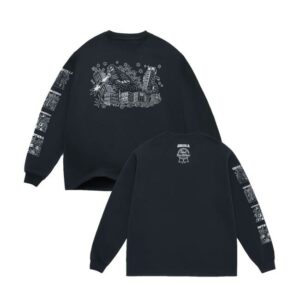 Godzilla Merch Store Godzilla X Pbr Attack Peter Long Sleeve Shirt