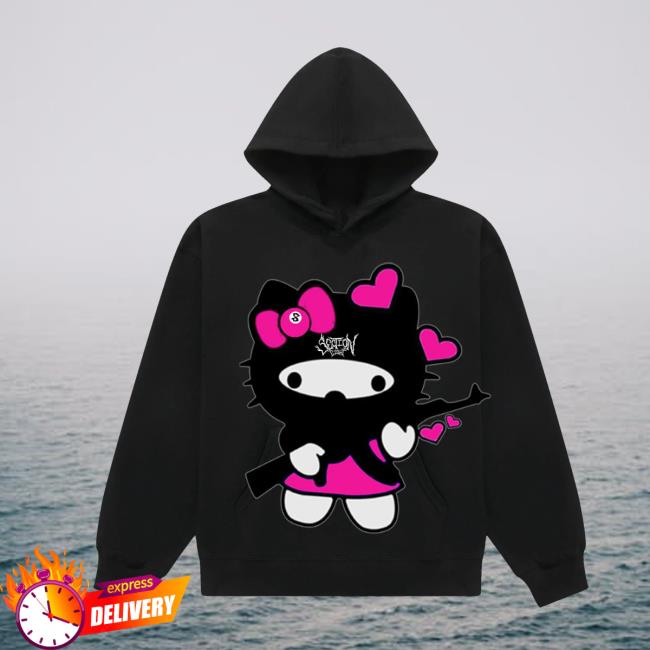 Section 8 Official Merch Store Shooter Hello Kitty Hoodie Section 8 Official Merch Store Shooter Hello Kitty Hoodie