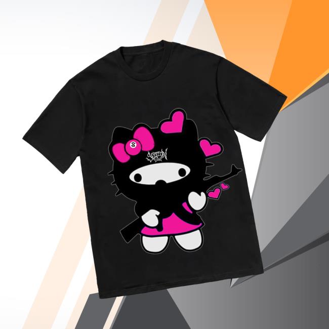 Section 8 Official Merch Store Shooter Hello Kitty Shirt Section 8 Official Merch Store Shooter Hello Kitty Shirt