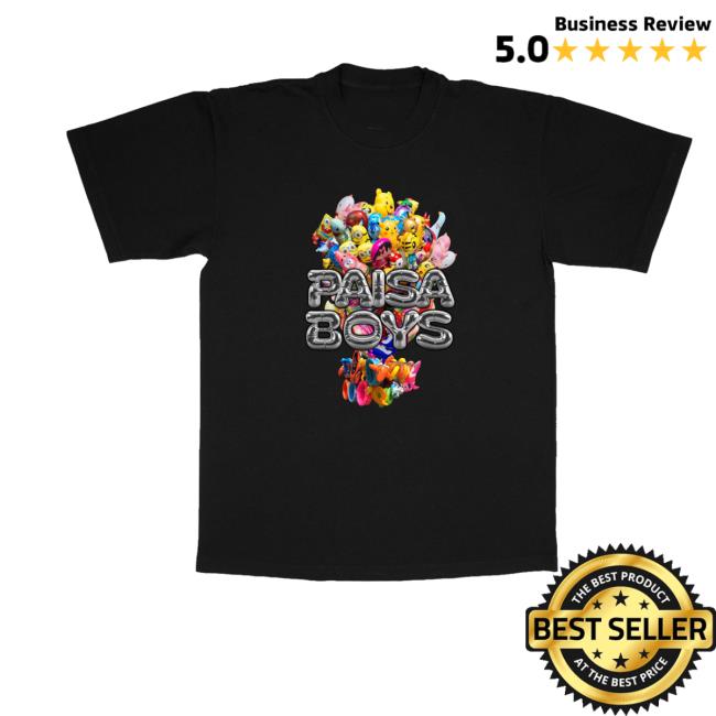 Paisaboys Merch Store Globitos T-Shirt Paisaboys Merch Store Globitos T-Shirt