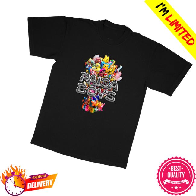 Paisaboys Merch Store Globitos T-Shirt Paisaboys Merch Store Globitos T-Shirt