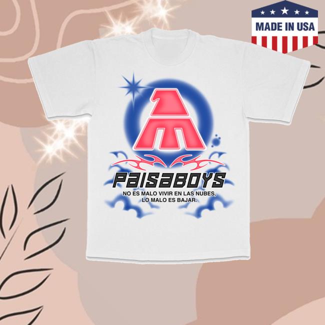 Paisaboys Merch Store Nubes T-Shirt Paisaboys Merch Store Nubes T-Shirt