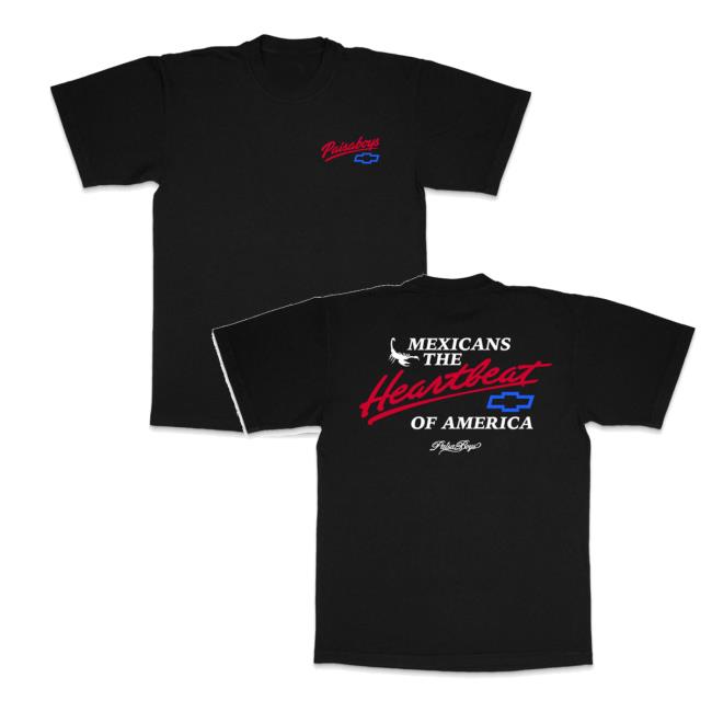 Paisaboys Merch Store Heartbeat T-Shirt Paisaboys Merch Store Heartbeat T-Shirt