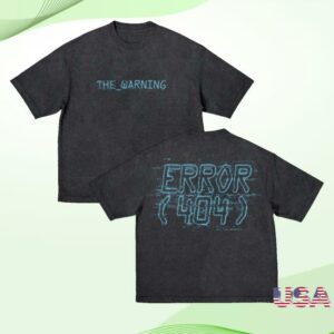 The Warning Merch Store Error 404 Glitch Tee